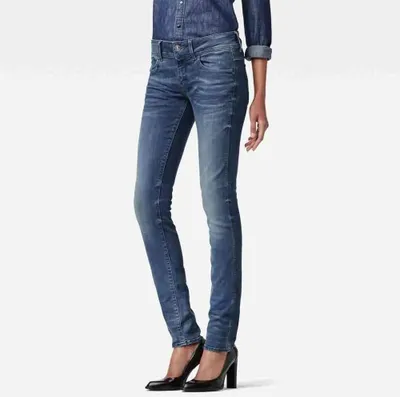 Productafbeelding van G-STAR RAW dames jeans, model Lynn, super skinny fit
