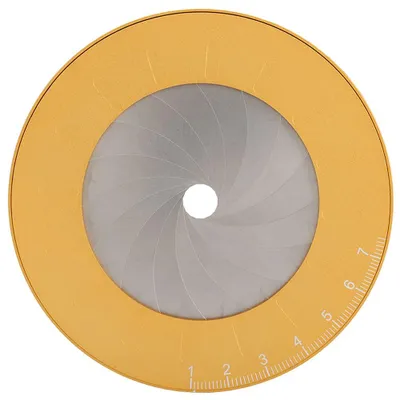 Kreis-Zeichenwerkzeug aus Edelstahl, verstellbar, gold
