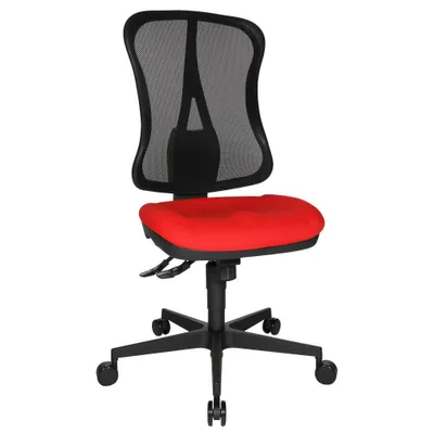Produktbild von Topstar Bürostuhl Head Point SY, HE200 G21 rot, schwarz, schwarz Stoff
