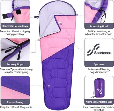 Produktbild von Famanu Schlafsack Leichter Kinderschlafsack - Ultraleicht