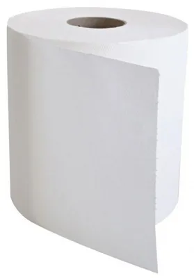 Produktbild von Papierhandtuchrolle Außenabwicklung Zellstoff 2-lagig DM 19cm hochweiß VE=6 Rollen