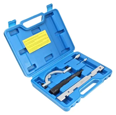 Immagine prodotto di Kit-set attrezzi per messa in fase motori, per il bloccaggio della cinghia di distribuzione dell'albero a camme del motore, compatibile con Opel 1.0 1.2 1.4 12V