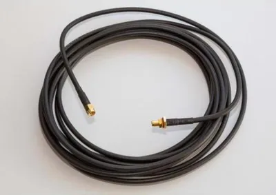 Immagine prodotto di Cavo per antenna HDF195 da 10 m, connettore SMA maschio a presa SMA, coassiale