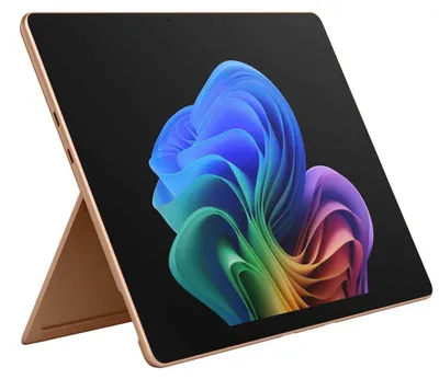 Immagine prodotto di Microsoft Surface Pro 13", 12ª generazione, touchscreen, colore Dune, processore Snapdragon X2 Elite, frequenza di 4 GHz, capacità di 1.024 GB