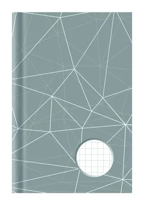 Obrázok produktu pre Toppoint® 76361 Kladde - A6, kariert, lila/weiß, 96 Blatt