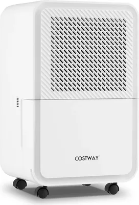Image de Déshumidificateur - Électrique - 15 l/jour - Pour des pièces d'environ 20 m² - 4 modes et 2 niveaux - Dégivrage automatique - 240 V, 150 W - Blanc