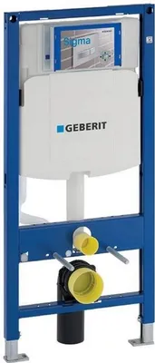 Obrázek produktu pro Geberit Duofix WC prvek se skrytou splachovací nádržkou Sigma 120 mm, montážní výška 1120 mm