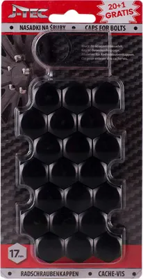 Produktbild von J-TEC Radmutterkappe J21301 Kunststoff Blisterpack