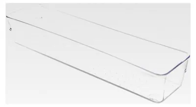 Produktbild von Ordnungssystem für Schubladen, transparenter großer Organizer, schmal