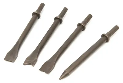 Obrázok produktu pre Sada sekáčov pre pneumatické kladivo, 4ks, 170mm