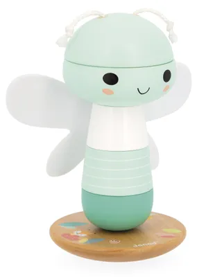 Image de Janod Jouets à empiler en bois - Libellule - Jouets de motricité dès 1 an