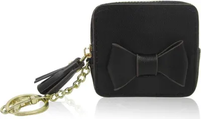 Produktbild von Schleife Münzgeldbörse Schwarz für Damen KP6883