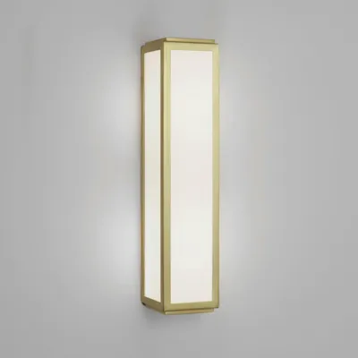 Produktbild von Astro Mashiko 360 - 2 Licht Badezimmer über Spiegel Wandleuchte Matt Gold IP44, E14