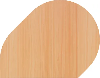 Produktbild von Hammerbacher Anbautisch 80x103cm si/bu