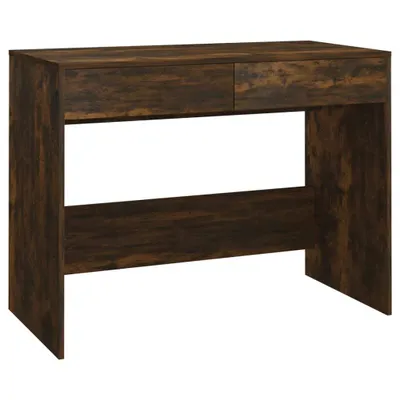 Obrázek produktu pro vidaXL Psací stůl kouřový dub 101x50x76,5 cm výrobek ze dřeva