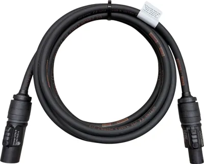 Immagine prodotto di NWP Cavo di prolunga PowerCON TRUE1 da 3 m NAC3M-TRUE1-S a NAC3F-TRUE1-S, TITANEX® H07RN-F 3G1,5