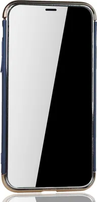 Image de Étui de protection rigide pour Apple iPhone XS, couleur bleue