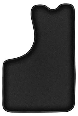 Immagine prodotto di Tappetino guidatore in moquette per Skoda 105 / 120 / 130 1976-1990 (berlina) – 1 pezzo, nero, su misura – Wielganizator DURBAN