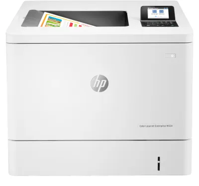 Zdjęcie produktu dla HP Color LaserJet Enterprise Drukarka M554dn, Laser, Kolor, 1200 x 1200 DPI, A4, 33 stron/min, Podwójne drukowanie