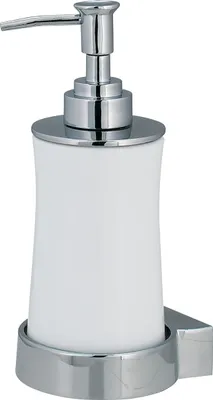 Produktbild von Seifenspender mit Halter Spirella Sydney chrom