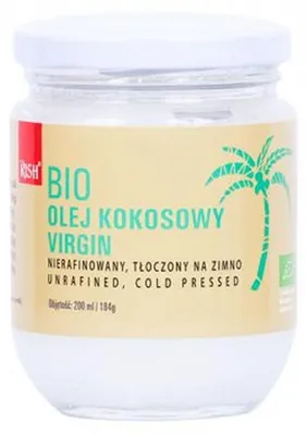 Olej kokosowy virgin BIO 200 ml/ 184 g