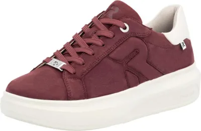 Produktbild von Rieker Sneaker - Bordeaux / Weiß Synthetik : Normal : 38 Größe: 38 Weite: Normal