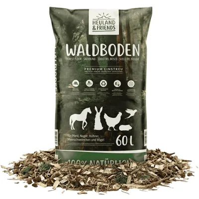 Produktbild von Heuland Waldboden-Einstreu 60 Liter aus Tannen- und Fichtennadeln