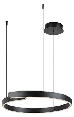 Obrázek produktu pro Rabalux Černé závěsné LED svítidlo Silnora 570mm 35W CCT 72114
