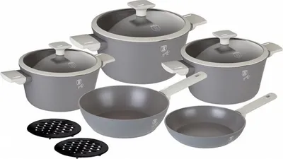 Obrázek produktu pro Berlinger Haus sada titanových hrnců Aspen 35519
