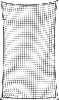 Image de Filet pour remorque avec corde élastique noir 2,1x1,25 m PP