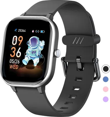 Produktbild von Fitness Tracker für Kinder, IP68 wasserdichter Aktivitäts Tracker, Schrittzähler, Herzfrequenzmesser, 19 Sport Gesundheitsmodi, tolles Kindergeschenk