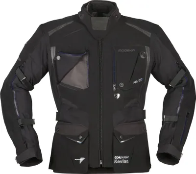 Produktbild von Modeka Talismen Motorrad Textiljacke, schwarz, XL