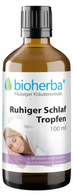 Produktbild von Bioherba Ruhiger Schlaf Tropfen Tinktur 100 ml