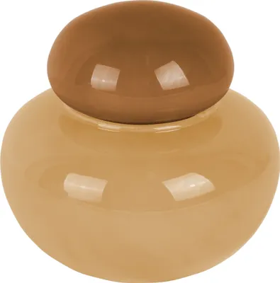 Produktbild von Present Time - Vase Nuevo Dulce Small - Sanftes Braun
