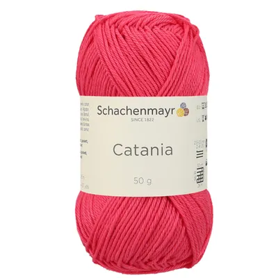 Image de Schachenmayr Catania, 50g de fils à tricoter main framboise