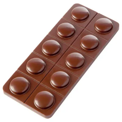 Produktbild von Schokoladen Form - Pillenstreifen