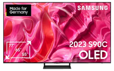 Produktbild von Samsung Series 9 GQ55S90CAT, 139,7 cm (55"), 3840 x 2160 Pixel, OLED, Smart-TV, WLAN, Schwarz