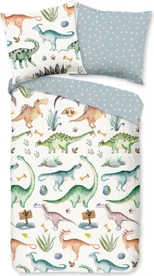 Produktbild von Good Morning Kinder Bettwäsche   "Didi" - Multi - (135x200 cm)) - 100%  Baumwolle