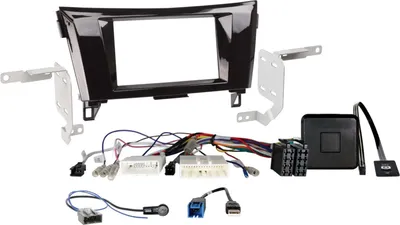 Obrázok produktu pre Súprava 2-DIN kompatibilná s vozidlami Nissan Qashqai/X-Trail SWC/anténa/USB/360° kamera