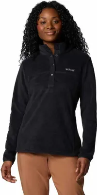 Produktbild von Columbia Benton Springs™ Ii Snap Fleece Mit Halbem Reißverschluss Schwarz 2XL Damen Schwarz 2XL