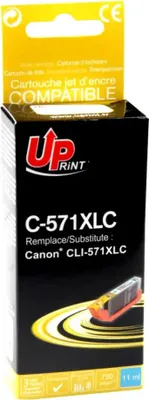 Image de UPRINT CLI 571XL-C CANON cartouche d'encre, Cyan