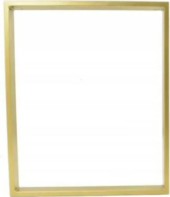 Produktbild von 1x Tischgestell 50 x 72 Handgemachte Beine Tischbeine Tischuntergestell Haarnadel GOLD