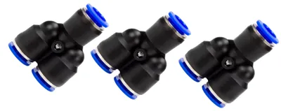 Y-Schlauchverbinder IQS 10 mm, 3 Stück, pneumatisch