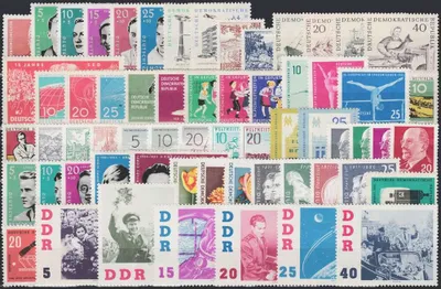 Produktbild von DDR-Jahrgang-1961-postfrisch - komplett