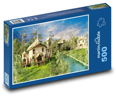 Obrázok produktu pre Puzzle 500 Dedinka z rozprávky - martinpuzzle