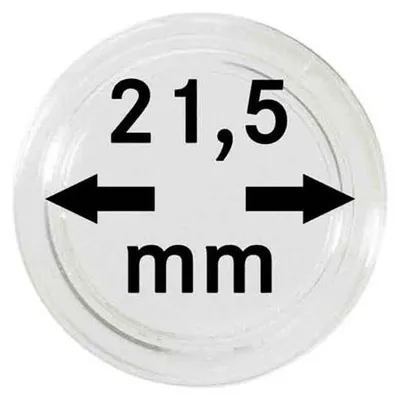 Produktbild von Lindner 2251215 Münzkapseln 21,5 mm-100er Pack