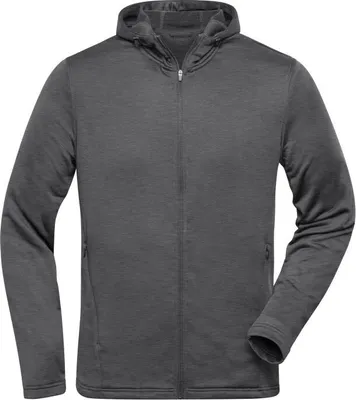 Produktbild von Men's Sports Zip Hoody dark-melange, Gr. S