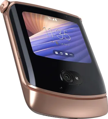 Produktbild von Motorola RAZR 5G 15,8 cm (6,2 Zoll) Dual-SIM Android 10.0 USB Typ-C 8 GB 256 GB 2800 mAh Zlatá