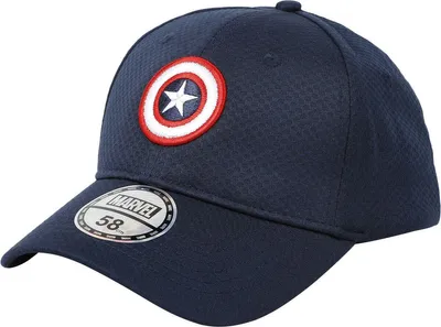 Produktbild von Captain America Cap Uni Captain Amarica Logo dunkelblau Standard