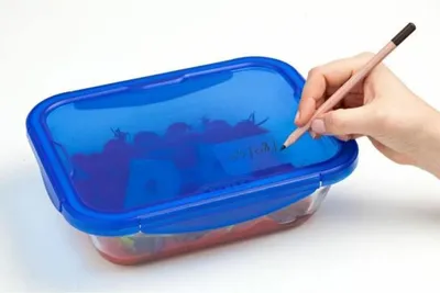 Immagine prodotto di Set di contenitori ermetici da cucina impilabili Pyrex Cook & Go rettangolari 0,8 L 5 pezzi